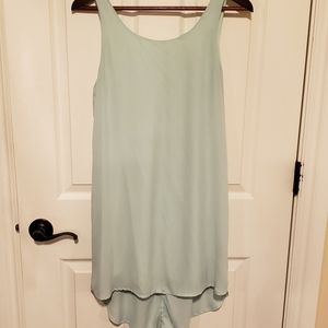High low dress with Bow/ruffle detail